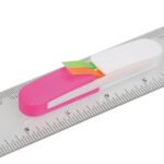 Ruler 30cm Clear With Sticky Note Flagsflags - 54227_67409.jpg
