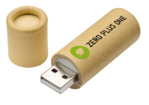 Usb Cylindrical Shape Made From Recycled Paper (Factory Direct Moq) - 54243_116371.jpg