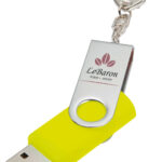 Usb Twister With Key Ring Attachment (Factory Direct Moq)