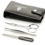 Manicure Set 5 Pieces – Travel Leather Look Pouch