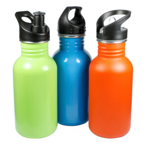 Drink Bottle 500ml Shiny Or Matt Finish 3 Lid Types - 54344_67830.jpg