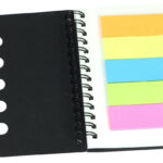 Notebook With Pen & Ruler And Sticky Note Flags - 54375_67969.jpg