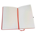 Notebook A5 Size 160 Cream Lined Pages And Internal Pocket - 54380_67986.jpg