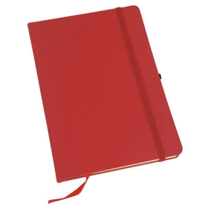 Notebook A5 Size 160 Cream Lined Pages And Internal Pocket - 54380_67987.jpg