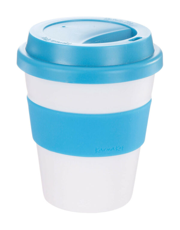 Coffee Cup / Mug11oz/320ml Plastic Karma Kup Plastic Aura Lid Reusable - 54391_68071.jpg