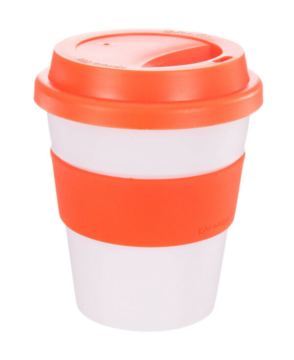 Coffee Cup / Mug11oz/320ml Plastic Karma Kup Plastic Aura Lid Reusable - 54391_68077.jpg