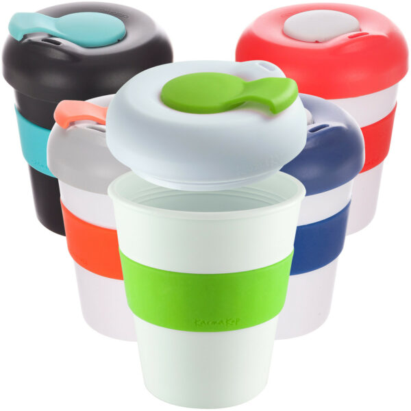 Coffee Cup / Mug 11oz/320ml Plastic Karma Kup Profile Lid Reusable Eco Friendly - 54392_68091.jpg