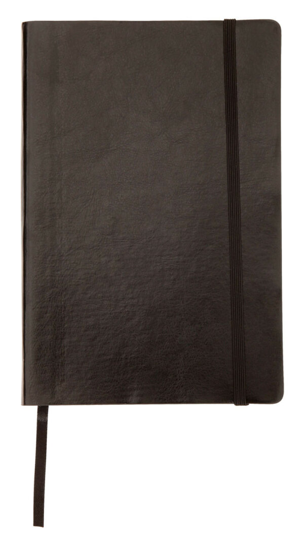 Notebook A5 Soft Leather Look Cover 240 Pages - 54397_68126.jpg