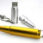 Usb Bullet Shape With Key Ring Attachment ( Factory Direct Moq)