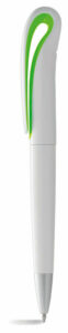 Plastic Pen Twist Action White Barrel And Coloured Trim Swansea - 54459_68326.jpg