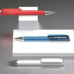 Plastic Pen Twist Action European Design Original