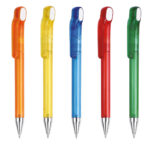 Pen Plastic European Design With Twist Action Jellybean