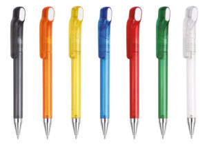 Pen Plastic European Design With Twist Action Jellybean - 54468_68411.jpg