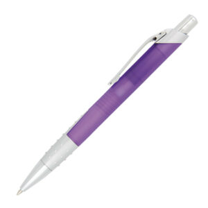 Pen Plastic With Frosted Barrel Apollo - 54476_68473.jpg