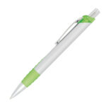 Pen Plastic Silver Barrel With Coloured Trim Apollo Silver - 54477_68483.jpg