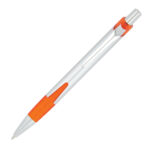 Pen Plastic Silver Barrel With Coloured Trim Apollo Silver - 54477_68484.jpg