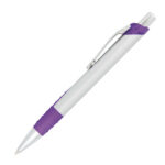 Pen Plastic Silver Barrel With Coloured Trim Apollo Silver - 54477_68487.jpg