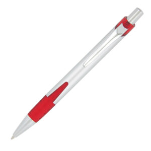 Pen Plastic Silver Barrel With Coloured Trim Apollo Silver - 54477_68488.jpg