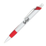 Pen Plastic Silver Barrel With Coloured Trim Apollo Silver - 54477_68489.jpg