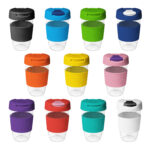 Coffee Cup / Mug 16oz/535ml Large Clear Plastic Karma Kup With Plastic Flip Lid Reusable Eco Friendly - 62170_115659.jpg
