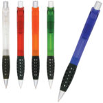 Pen Plastic Frosted Barrel Textured Rubber Grip Apollo - 21888_116183.jpg