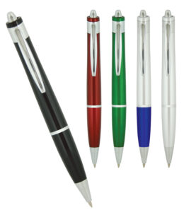 Plastic Pen With Push Action Colourful Barrel Parker Style Refill Munich - 21902_115995.jpg