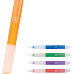 Plastic Pen Translucent Barrel And Frosted Grip Vancouver - 21906_13758.jpg