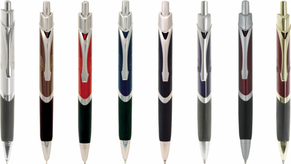 Metal Pen Triangular Barrel Shape Stag - 21945_117068.jpg