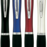 Metal Pen Curved Barrel Black Rubber Grip Ultra Vista - 21977_116675.jpg