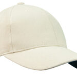 Cap 6 Panel Embroidered Eyelets Pre Curved Peak , Heavy Brushed Cotton Sports Star - 26974_16522.jpg