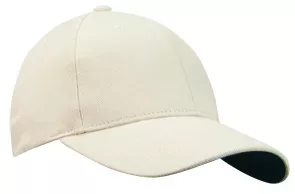 Cap 6 Panel Embroidered Eyelets Pre Curved Peak , Heavy Brushed Cotton Sports Star - 26974_16522.jpg