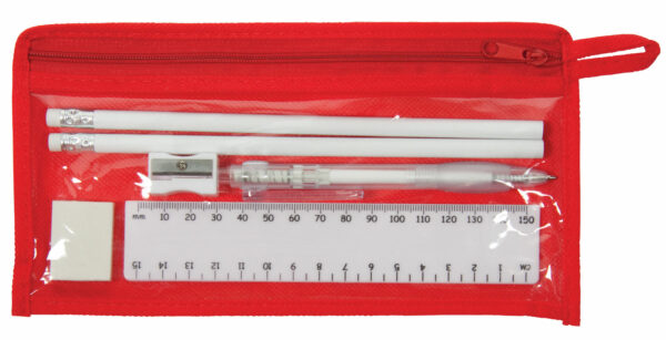 Stationery Set Ruler, Pencils, Pen, Sharpener And Rubber - 26995_115913.jpg