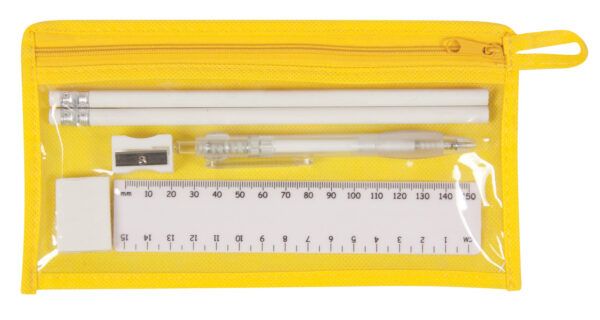 Stationery Set Ruler, Pencils, Pen, Sharpener And Rubber - 26995_116147.jpg