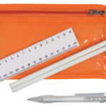 Stationery Set Ruler, Pencils, Pen, Sharpener And Rubber - 26995_116560.jpg