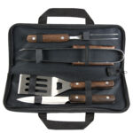 Bbq Tool Set 4 Utensils With Wooden Handles In Black Zippered Case - 54190_67157.jpg