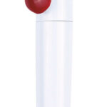 Pen Plastic , Sleek White Barrel With Coloured Clip Camaro - 54470_68432.jpg