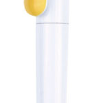 Pen Plastic , Sleek White Barrel With Coloured Clip Camaro - 54470_68433.jpg