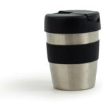 Coffee Cup / Mug 8oz/235ml Stainless Steel Karma Kup Plastic Flip Lid Reusable . Eco Friendly - 56741_73422.jpg