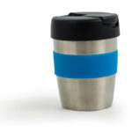 Coffee Cup / Mug 8oz/235ml Stainless Steel Karma Kup Plastic Flip Lid Reusable . Eco Friendly - 56741_73424.jpg