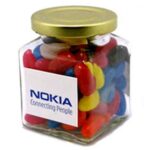 Jelly Beans in Square Jar 170G (Mixed Colours or Corporate Colours) - 55456_123815.jpg