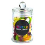 Small Apothecary Jar Filled with JELLY BELLY Jelly Beans 115G - 55858_69117.jpg