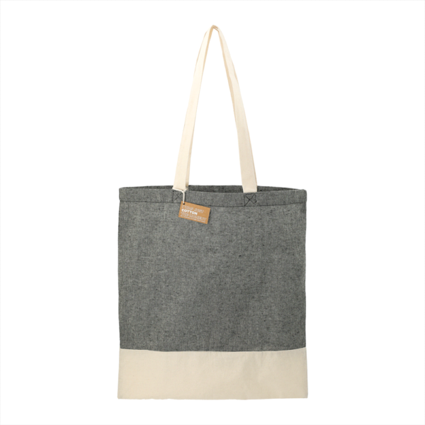 Split Recycled 150ml Cotton Twill Convention Tote - 61939_131406.png