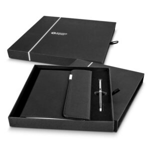 Swiss Peak A5 Notebook and Pen Set - 66058_129250.jpg