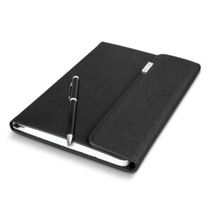 Swiss Peak A5 Notebook and Pen Set - 66058_129328.jpg