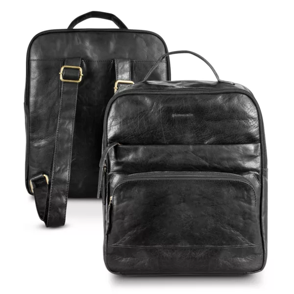 Pierre Cardin Leather Backpack - 66091_128597.jpg