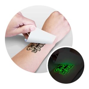 Temporary Tattoo Glow in the Dark – 51mm x 76mm - 49549_51858.jpg