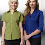 Ladies Metro 3/4 Sleeve Shirt - 10697_21387.jpg