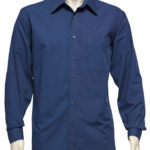 Mens Micro Check Long Sleeve Shirt - 11570_22742.jpg