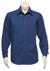 Mens Micro Check Long Sleeve Shirt - 11570_22742.jpg