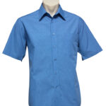 Mens Micro Check Short Sleeve Shirt - 11572_22745.jpg